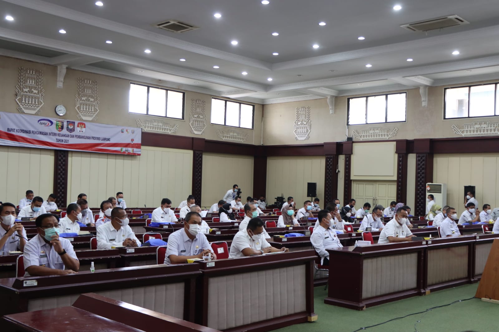 Wakil Gubernur Lampung Buka Rakor Pengawasan Intern Keuangan dan Pembangunan Provinsi Lampung