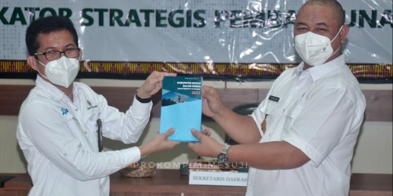 BPS Kabupaten Mesuji menggelar acara ekspos Mesuji