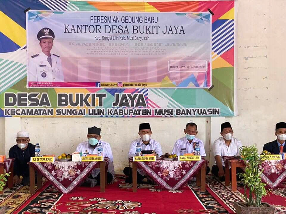 Maksimalkan Pelayanan, Kini Warga Bukit Jaya Miliki Kantor Desa