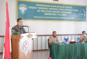 Cegah Tangkal Radikalisme Dan Separatisme, lni Yang Disampaikan Dandim Aceh Barat