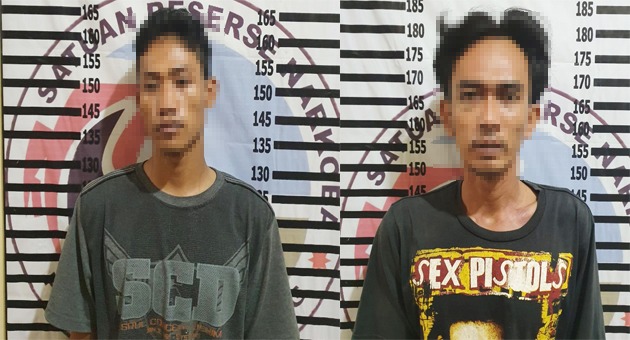 Polsek Rawa Jitu Selatan Tangkap Dua Pengedar Narkotika di Tanah Merah