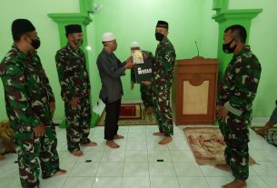 Safari Sholat Jum'at, Wujud Nyata Kedekatan Kodim 0735/Surakarta Dengan Tokoh Agama Dan Masyarakat