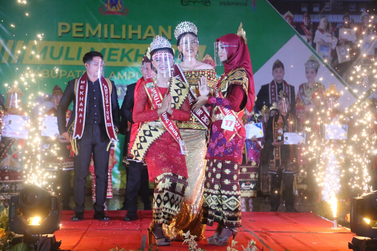 Dawam Membuka Acara Pemilihan Muli Mekhanai Lampung Timur 2021