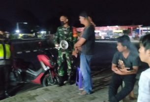 Alun-Alun Pengging Jadi Sasaran Operasi Yustisi Malam Hari