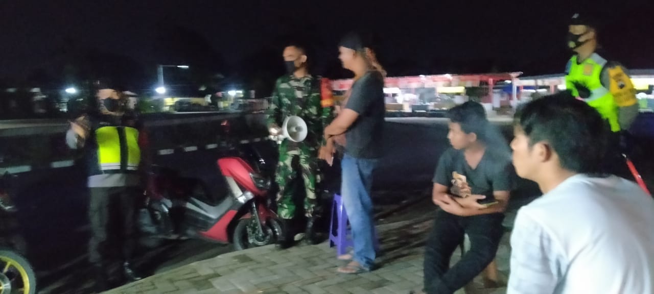 Alun-Alun Pengging Jadi Sasaran Operasi Yustisi Malam Hari