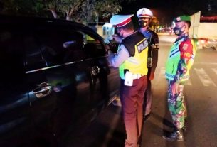 TNI POLRI Patroli Bersama Dalam Giat Harkamtibmas Di Wilayah Lampung Timur