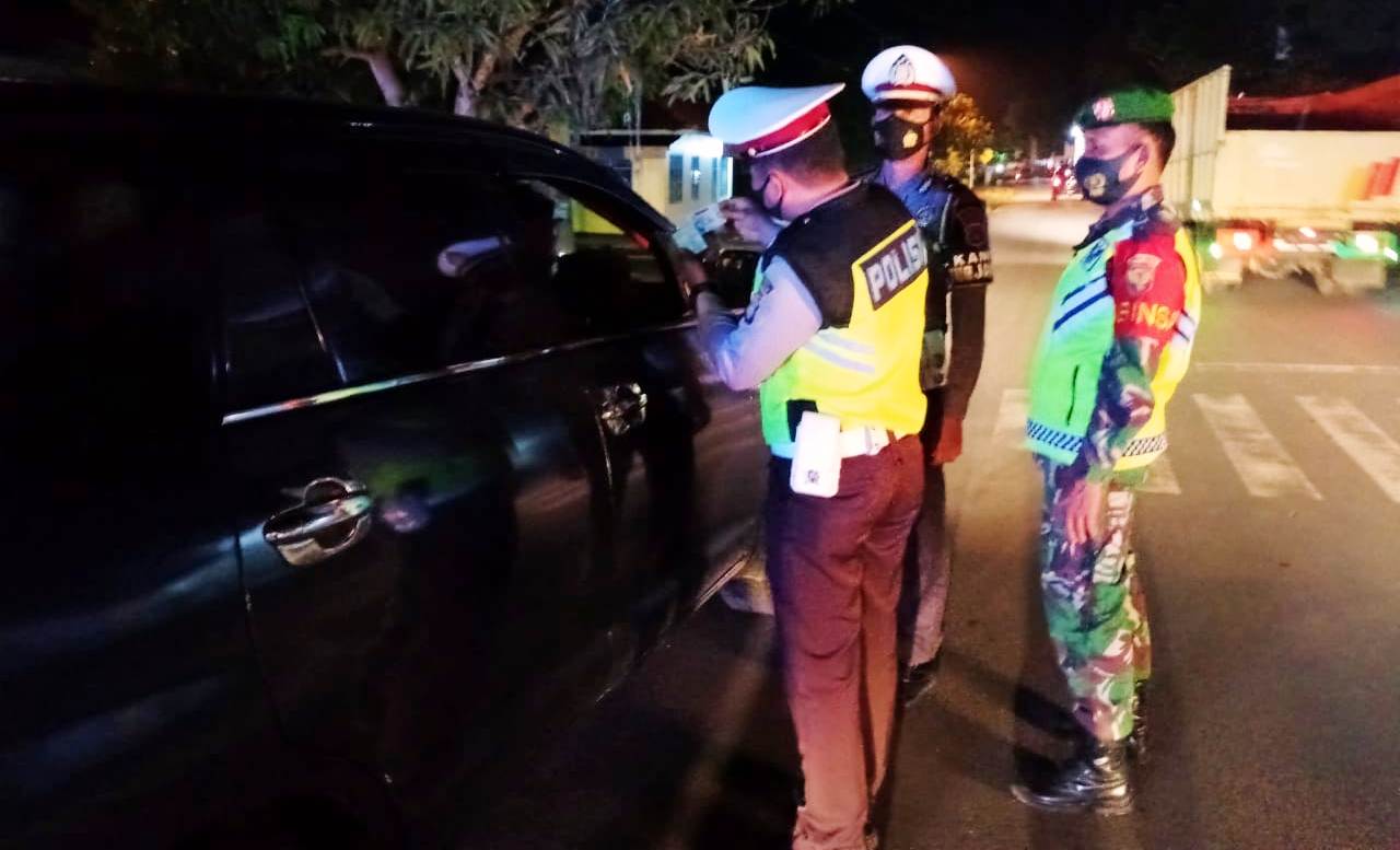 TNI POLRI Patroli Bersama Dalam Giat Harkamtibmas Di Wilayah Lampung Timur