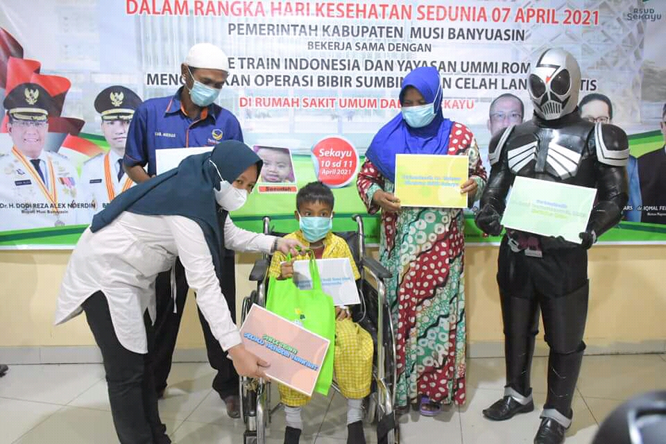 Ditengah Pandemi, RSUD Sekayu Sukseskan Operasi Bibir Sumbing dan Celah Langit