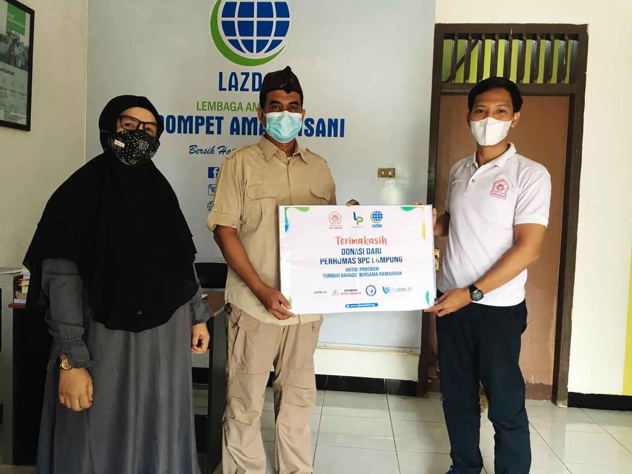 BPC Perhumas Lampung Dukung Program Ramadhan Lazdai