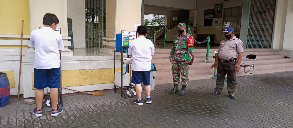 SMP Kalam Kudus Menjadi Incaran PPKM Babinsa Kelurahan Gajahan Ini Alasannya