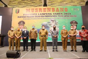 Buka Musrenbang Provinsi Lampung 2021, Gubernur Arinal Jadikan Tahun 2022 sebagai Tahun Kunci Pemulihan Ekonomi dan Lepas dari Tekanan Covid-19