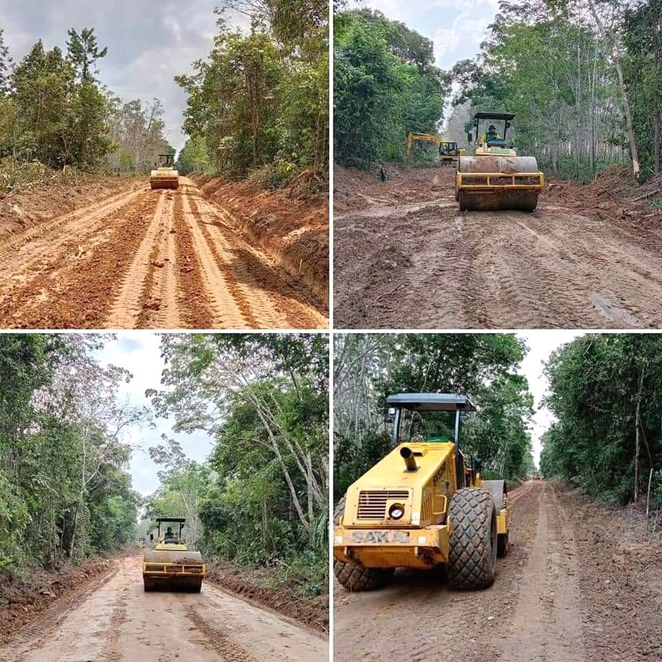 Bertahap Berkesinambungan Kini Jalan Keluang Muba Laik Dilalui  
