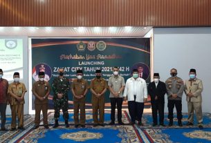 Launching Zakat City Tahun 2021/1442 H Kota Bandar Lampung