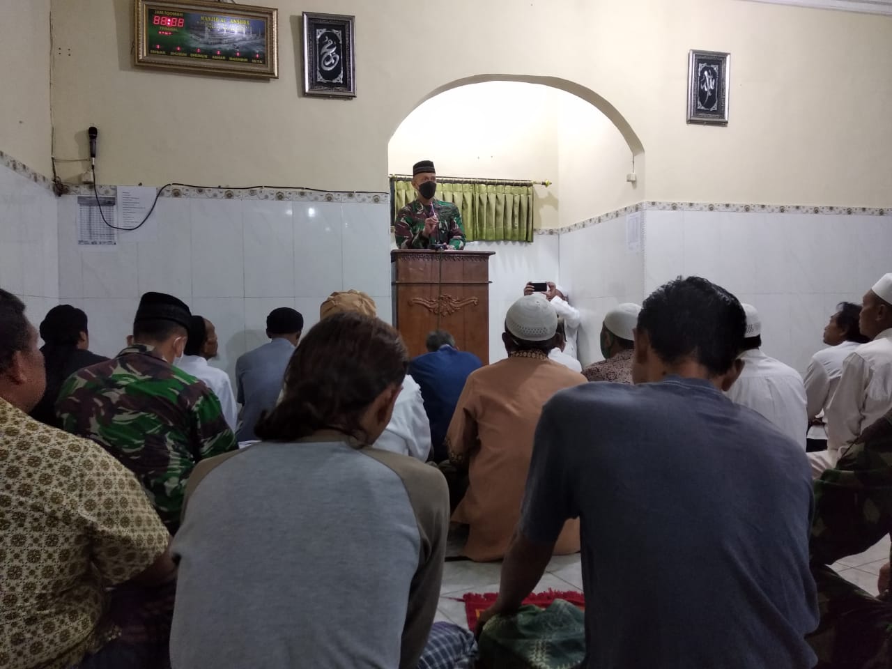 Tingkatkan keimanan dan Ketaqwaan, Dandim Surakarta Giatkan Safari Shalat Subuh Berjamaah di Wilayah Jebres