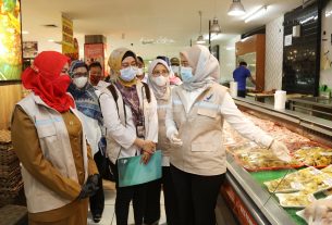 Pemprov Lampung Bersama BBPOM Lakukan Sidak di Sejumlah Pasar