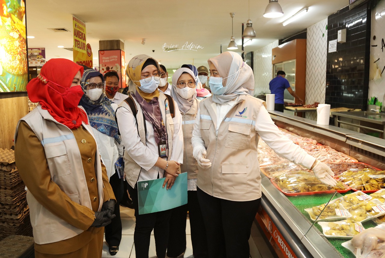 Pemprov Lampung Bersama BBPOM Lakukan Sidak di Sejumlah Pasar