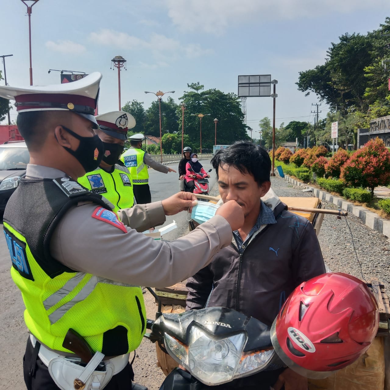 Satlantas Polres Tulang Bawang Gelar Operasi Keselamatan Krakatau-2021