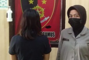 Polres Tanggamus Tangkap IRT di Yogyakarta