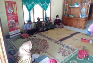 Koramil 24/Puhpelem Laksanakan Pembinaan Kelompok Bina Keluarga Balita(BKB)