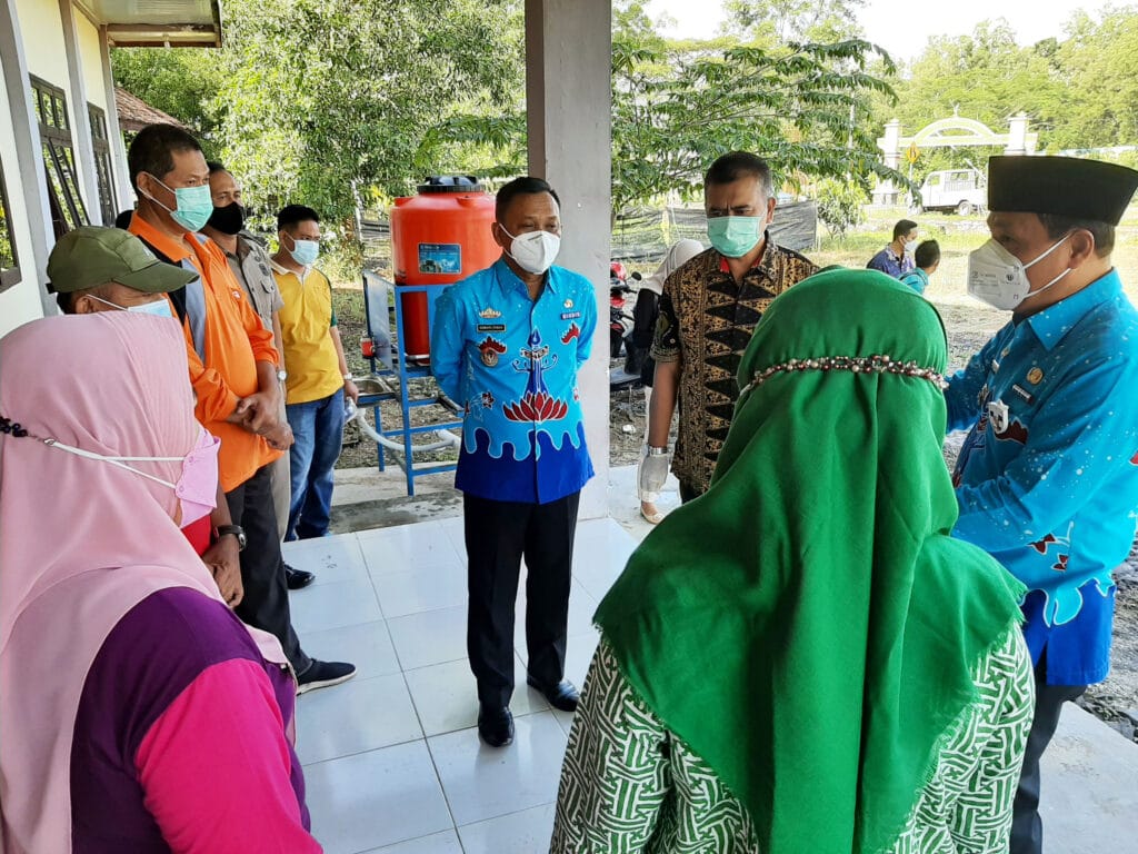 Walikota Metro Meninjau Gedung Isolasi Covid 19