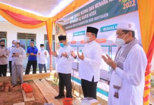 Safari Jumat, Bupati Dodi Reza Resmi Bangun Menara dan Tempat Wudhu