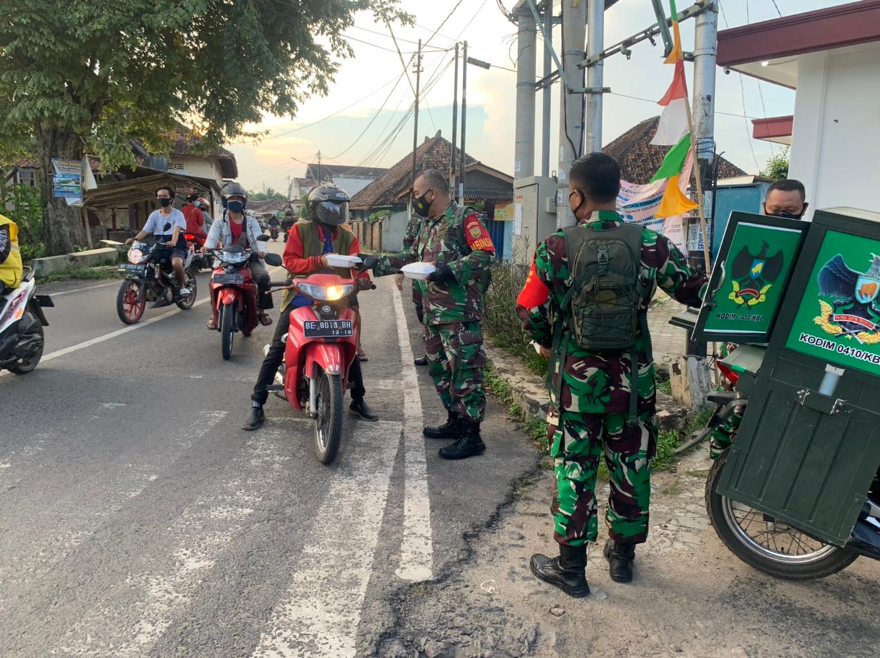 Mayor Inf Sutoto Ucapkan Terimakasih Kegiatan berbagi Nasi Kotak Dapat Terlaksana