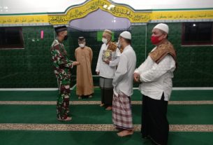 Bulan Suci Romadhan 1442 H. Dandim Solo Gelar Safari Sholat Subuh Berjamaah bersama Masyarakat