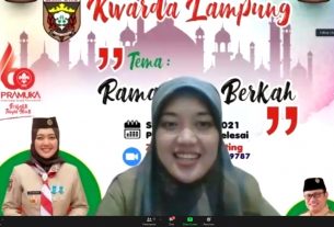 Jalin Silaturahmi di Bulan Ramadhan, Kwarda Pramuka Lampung Gelar Kuliah Ringkas Bertema "Ramadhan Berkah"