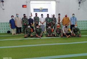 Memanfaatkan Momentum Bulan Suci Ramadhan, Dandim Solo Laksanakan Safari Sholat Subuh