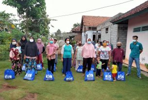 Sambut Ramadhan 1442 H, Marwan Cik Asan Bhakti Sosial di Kec. Gunung Labuhan dan Umpu Semenguk