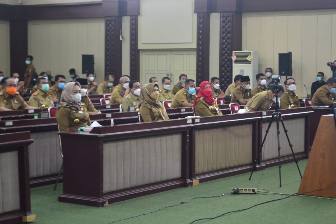 Rapat Koordinasi Pencegahan Korupsi Terintegrasi di Gedung Pusiban