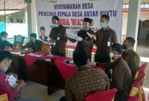 Babinsa Sukses Amankan Pilkades Wates