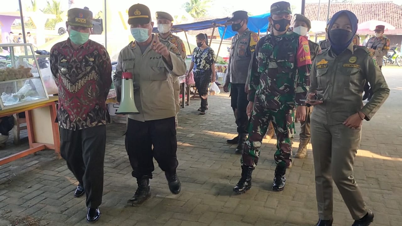 Operasi Pendisiplinan Protokol Kesehatan terus dilakukan di Lampung Timur