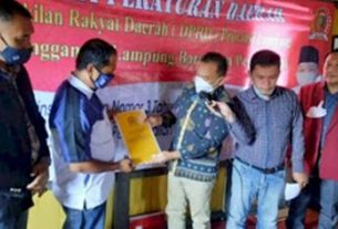 Anggota DPRD Lampung Joko Santoso Sosperda AKB di Fajar Bulan