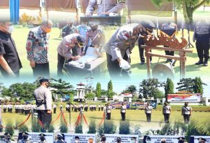 Kapolres Lampung Utara resmikan 5 Polsek baru
