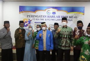 Hari Lahir PMII Ke-61 Dawam Doakan PMII Ada Yang Jadi Gubernur Lampung