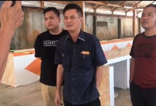 Ketua MADA LMP Provinsi Sumsel Monitoring Pembuatan Pasar Talang Betutu Palembang