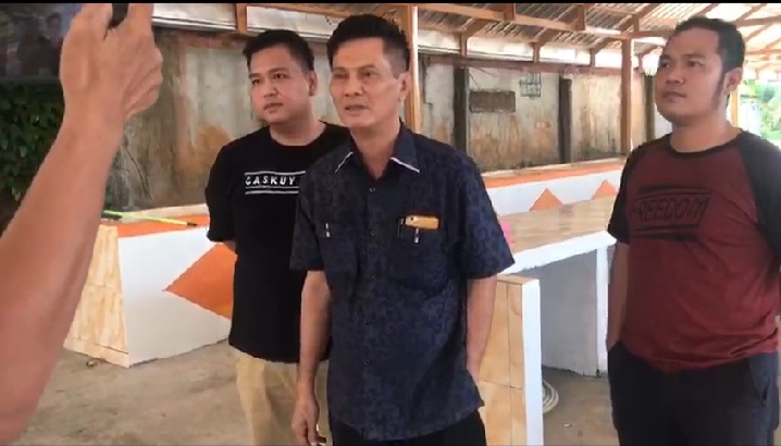 Ketua MADA LMP Provinsi Sumsel Monitoring Pembuatan Pasar Talang Betutu Palembang