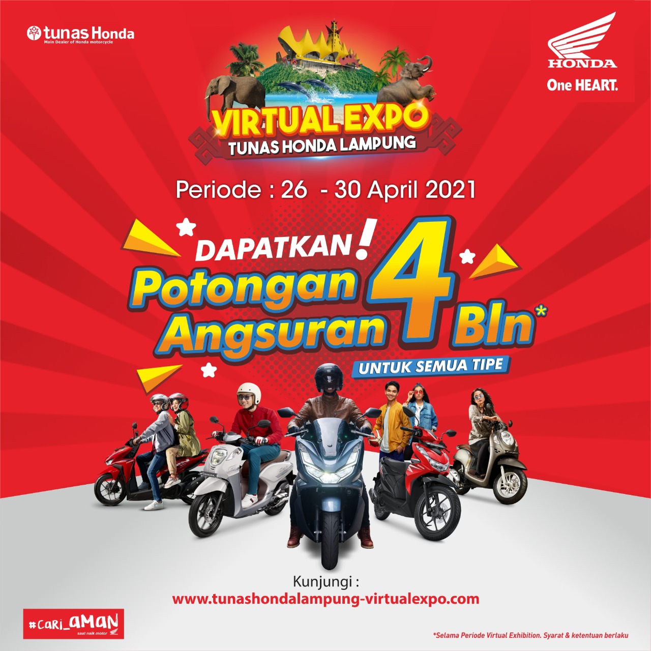 Virtual Expo Bersama TDM Honda Sidomulyo