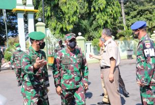 Pangdam IV DIponegoro Kunjungi Markas Kodim Pati