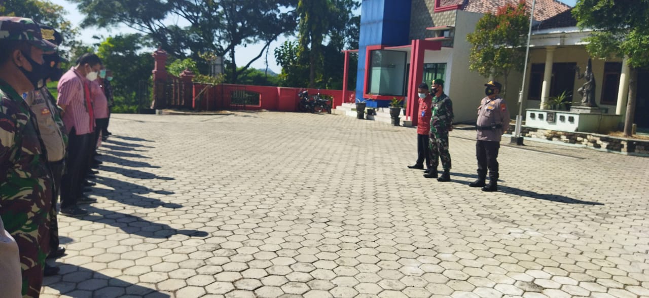 Waspada Terhadap Segala Bencana Tiga Pilar Kecamatan Puhpelem Gelar Apel Bersama  