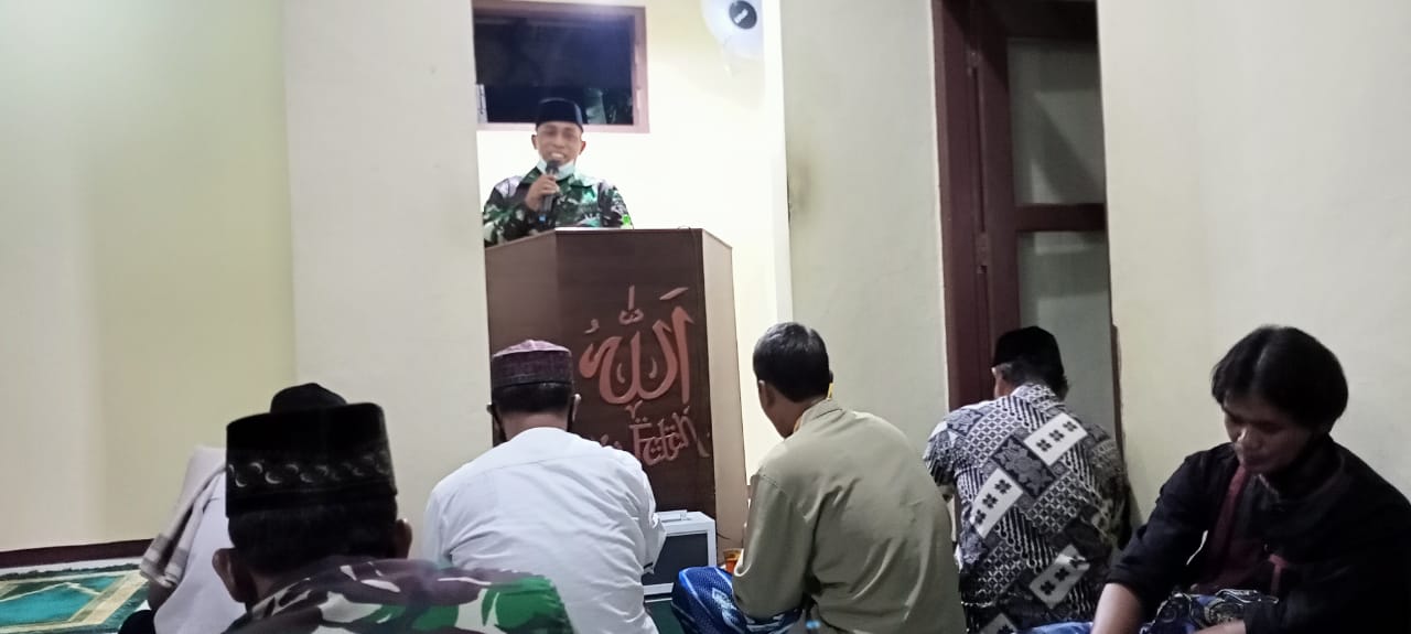 Peltu Lutfi Imbau Jamaah Shalat Tarawih Terapkan Protokol Kesehatan