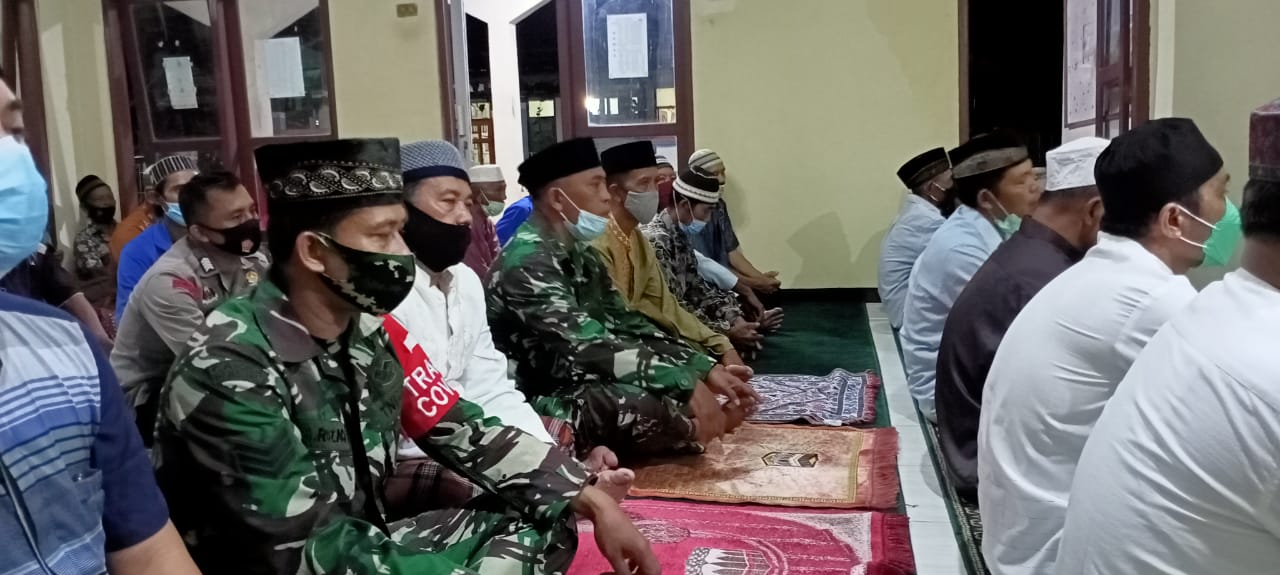 Peltu Lutfi Imbau Jamaah Shalat Tarawih Terapkan Protokol Kesehatan