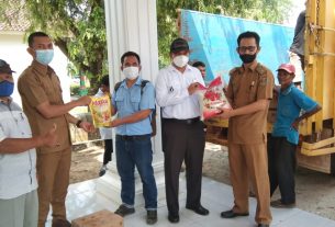 Puluhan Ton Sembako di Terima Kampung Gunung Batin Baru Dari PT. GMP