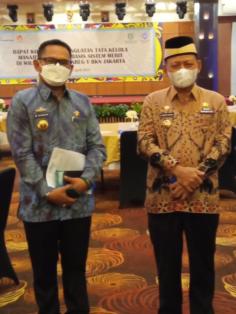 Bupati Lampung Timur Menyambut Baik Pencanangan Manajemen ASN Berbasis Sistem Merit