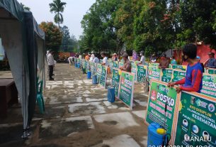 Aktivasi Warga Pulang Dari Luar Kota 35 Posko PPKM Skala Micro Diresmikan