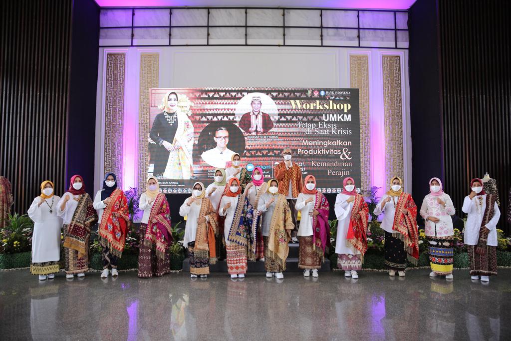 Septi Istiqlal Hadiri Workshop UMKM yang digelar Dekranasda Provinsi Lampung