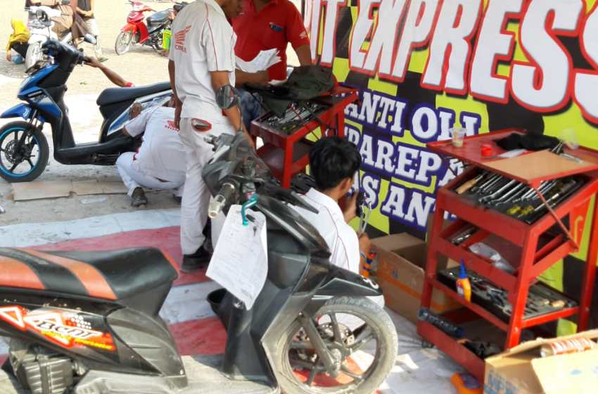 Beri Kemudahan Servis Motor Honda, TDM Sidomulyo Berikan Layanan Servis Kunjung