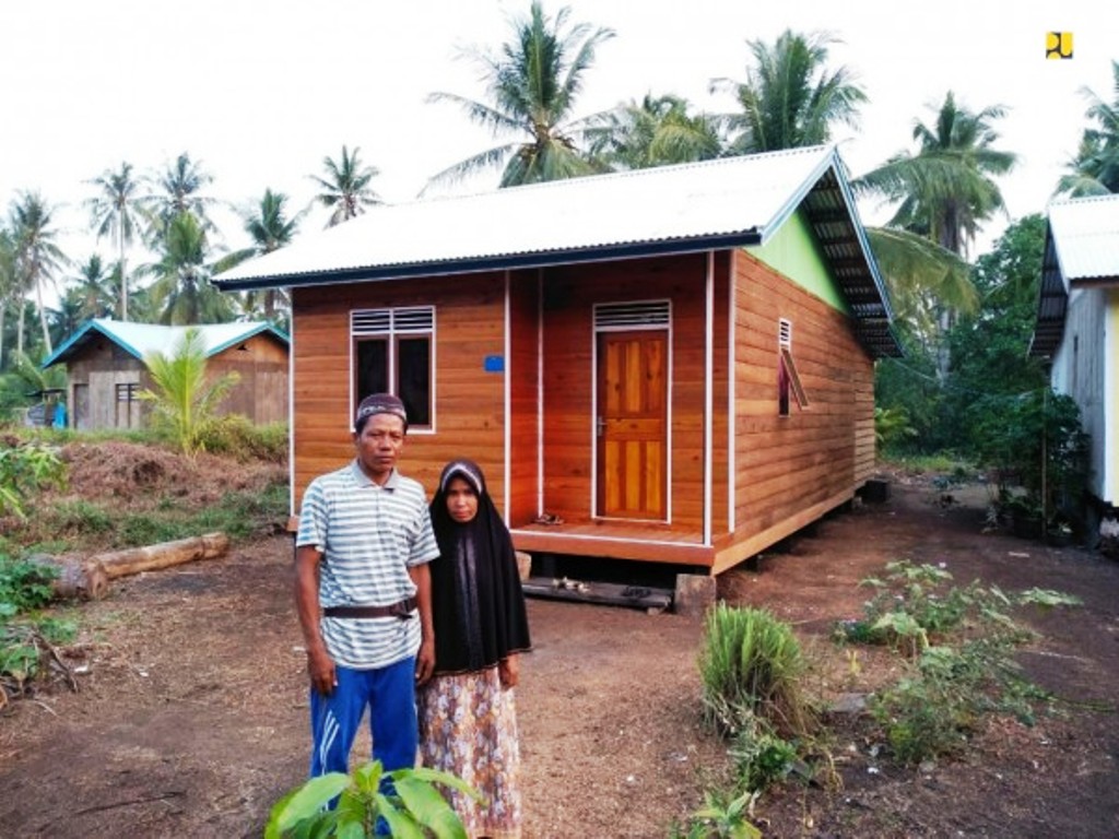 Unit rumah Program BSPS Kementerian PUPR (Foto: Humas Kementerian PUPR)