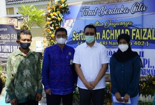 Gubernur NTB Mengunjungi Sekaligus menyerahkan Bantuan Kepada Salah Satu Istri Korban KRI Nanggala 402